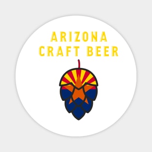 Arizona State Flag United States of Craft Beer Magnet